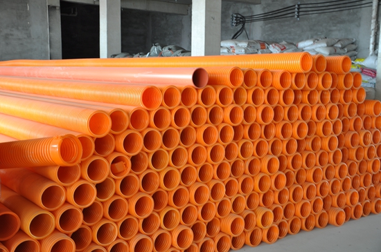 MPP电力电缆单壁波纹护套管 (3)